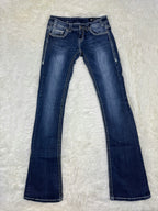 Rival Vintage low waist flared jeans (Größe XS)