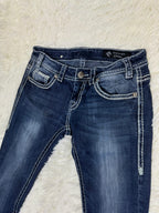 Rival Vintage low waist flared jeans (Größe XS)