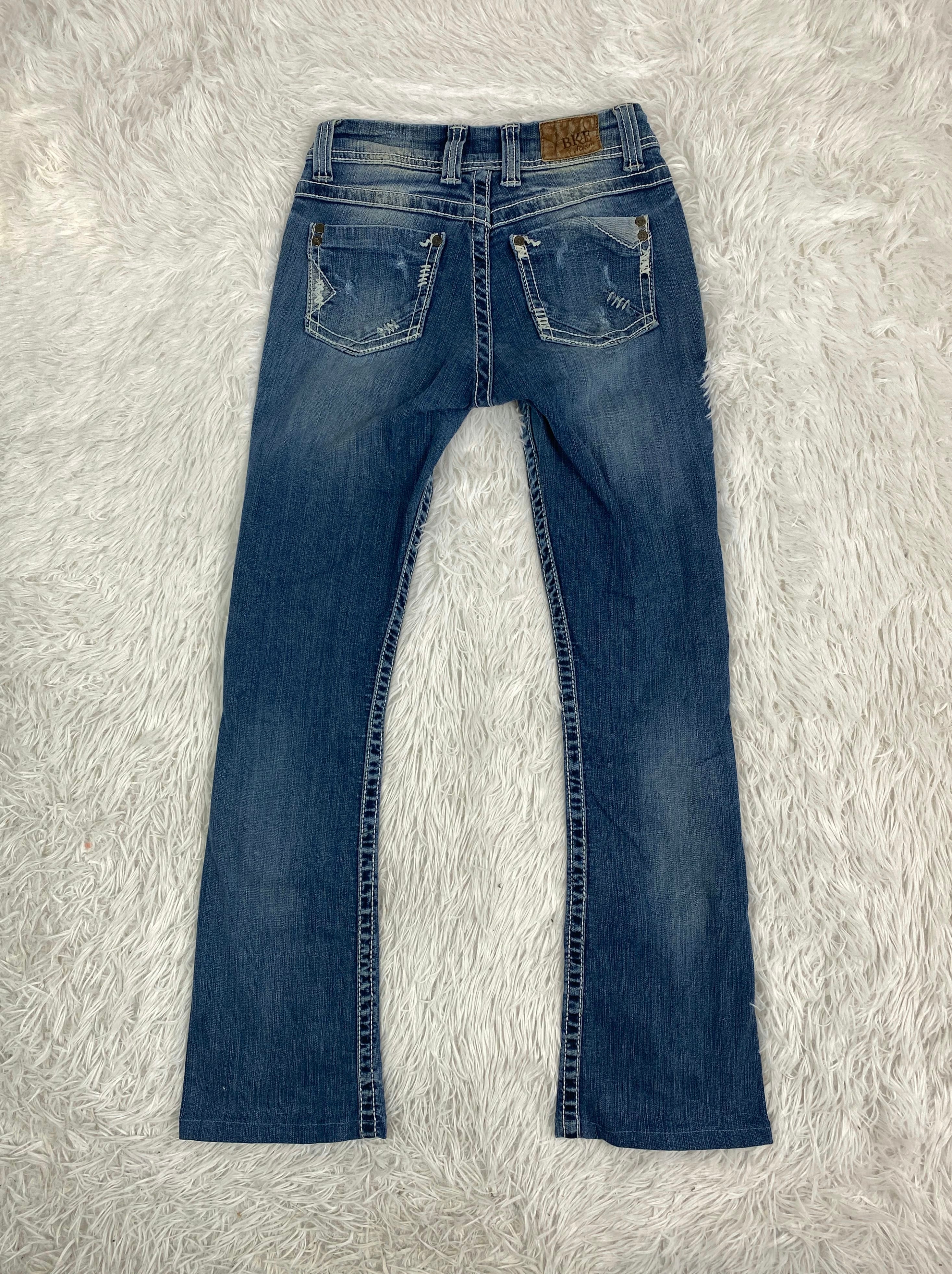 BKE Denim Vintage low waist flared jeans (Größe XXS)