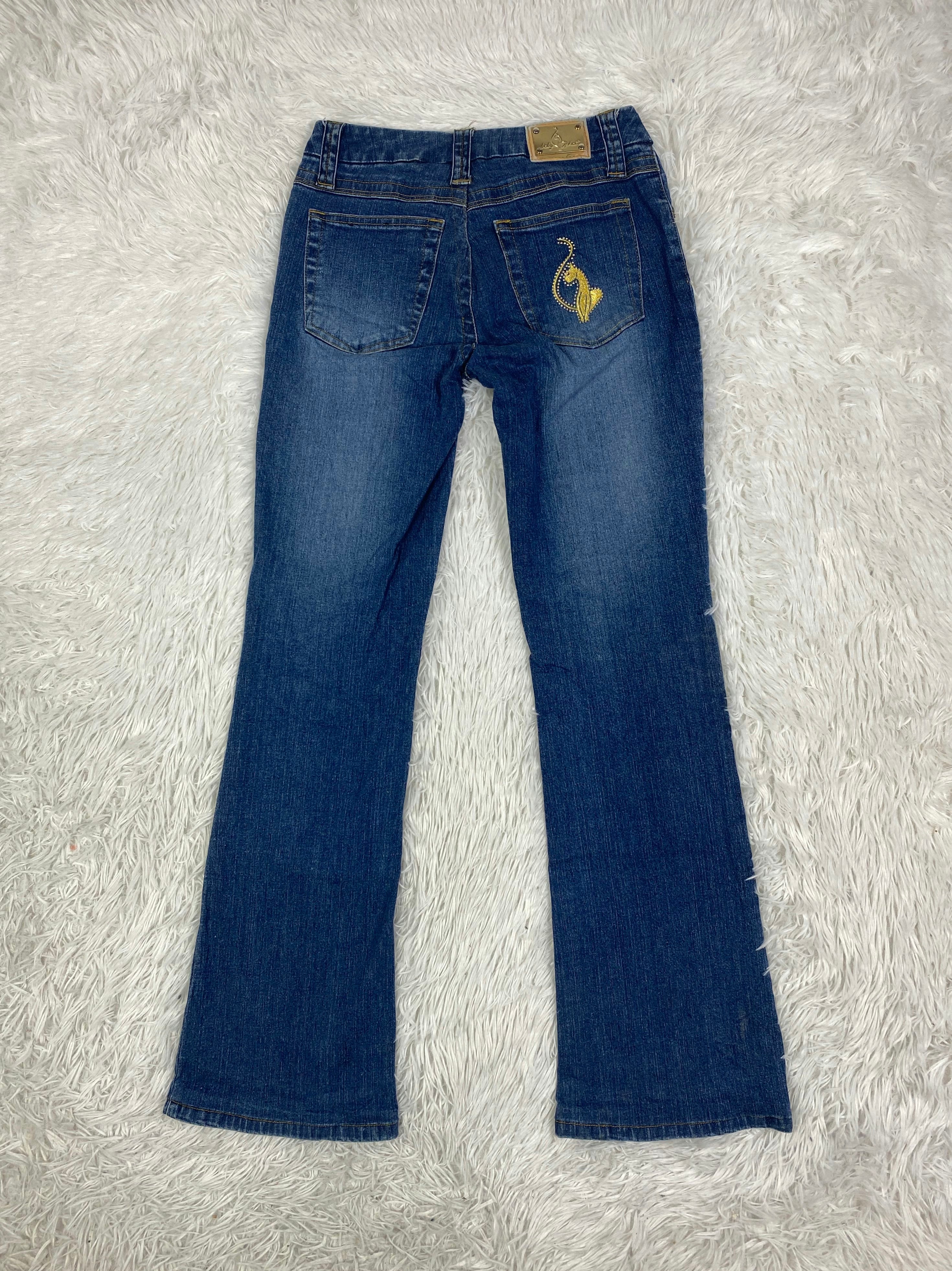 Baby Phat Vintage low waist flared jeans (Größe XXS)