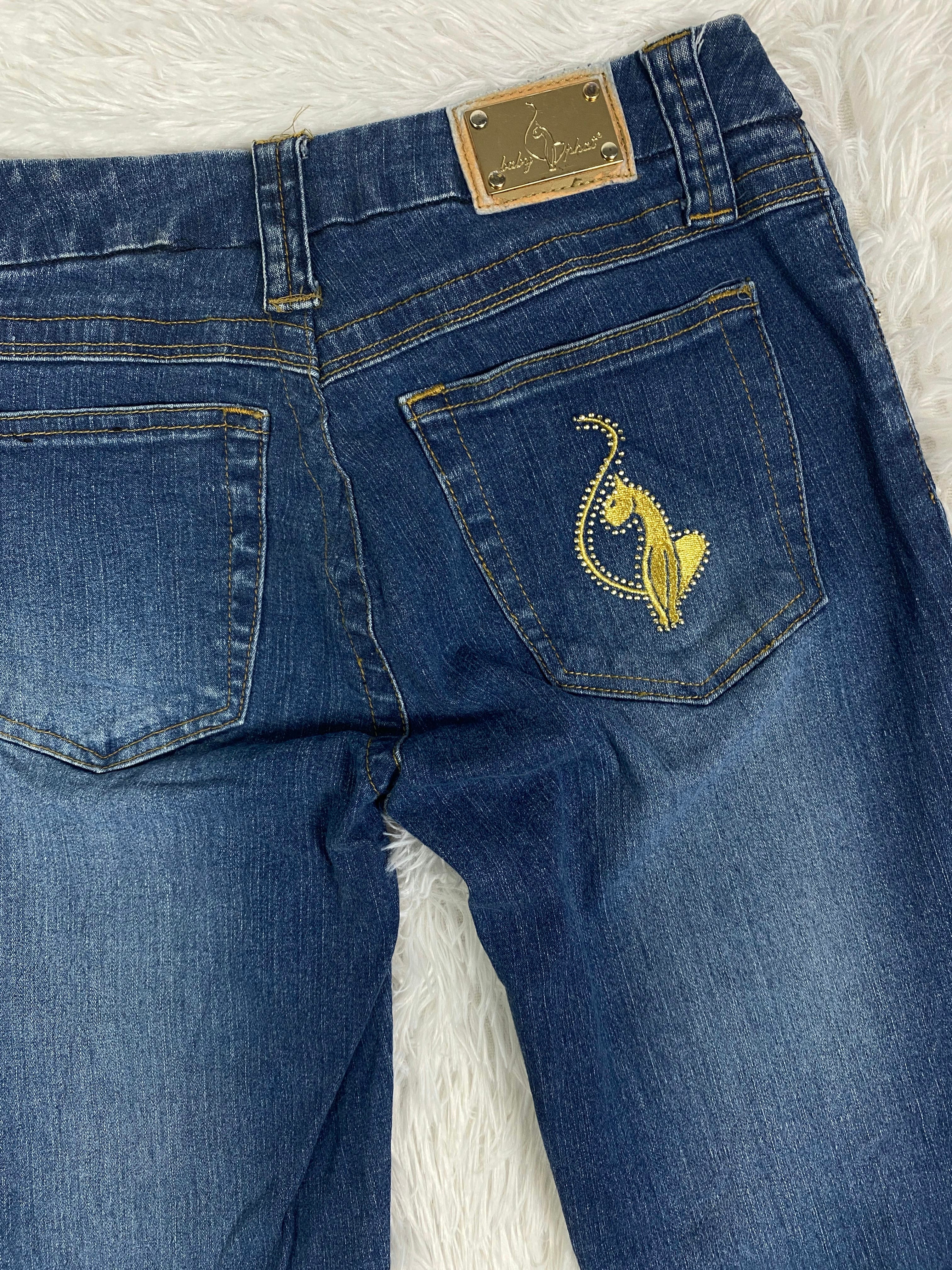 Baby Phat Vintage low waist flared jeans (Größe XXS)