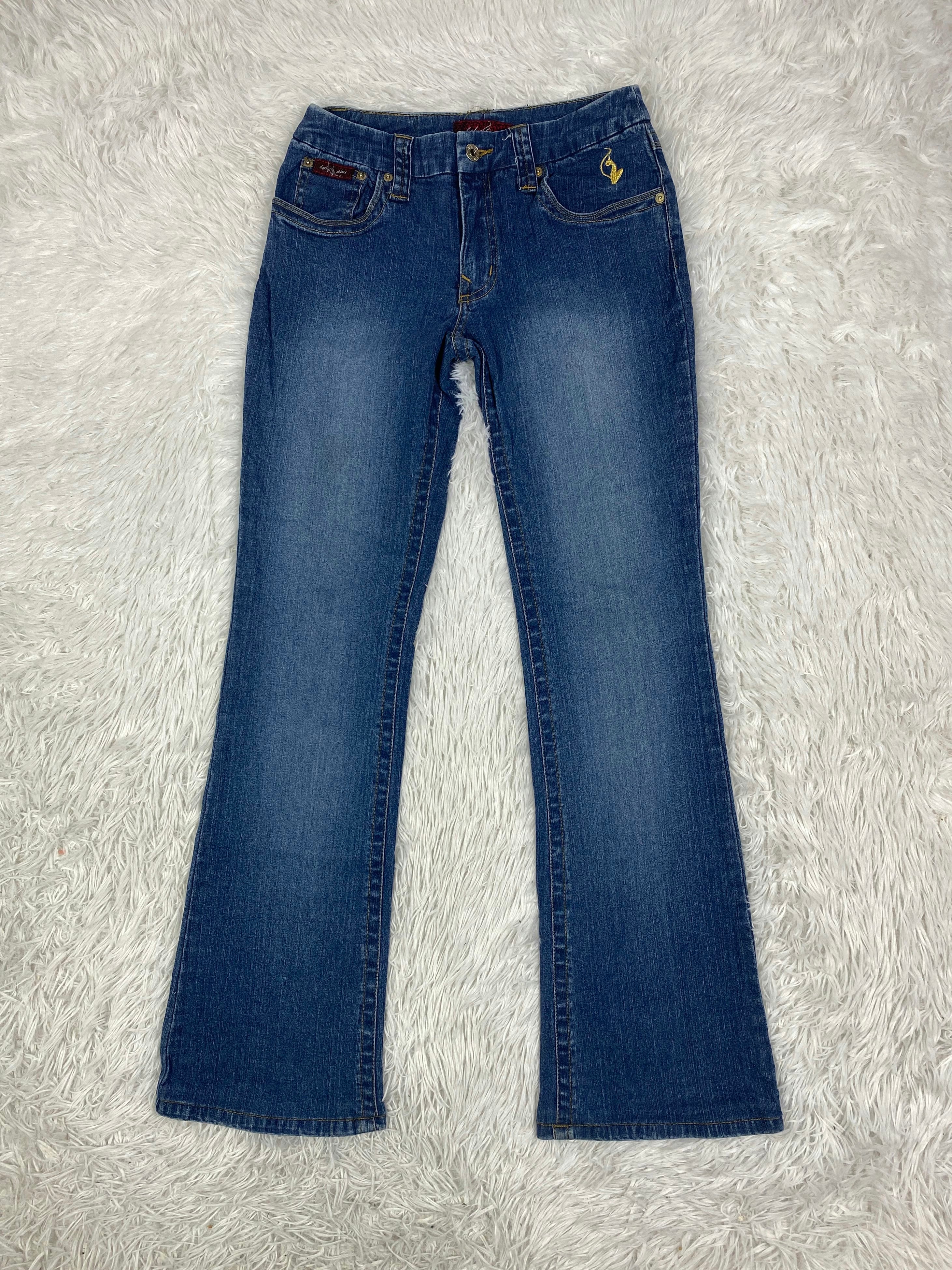 Baby Phat Vintage low waist flared jeans (Größe XXS)