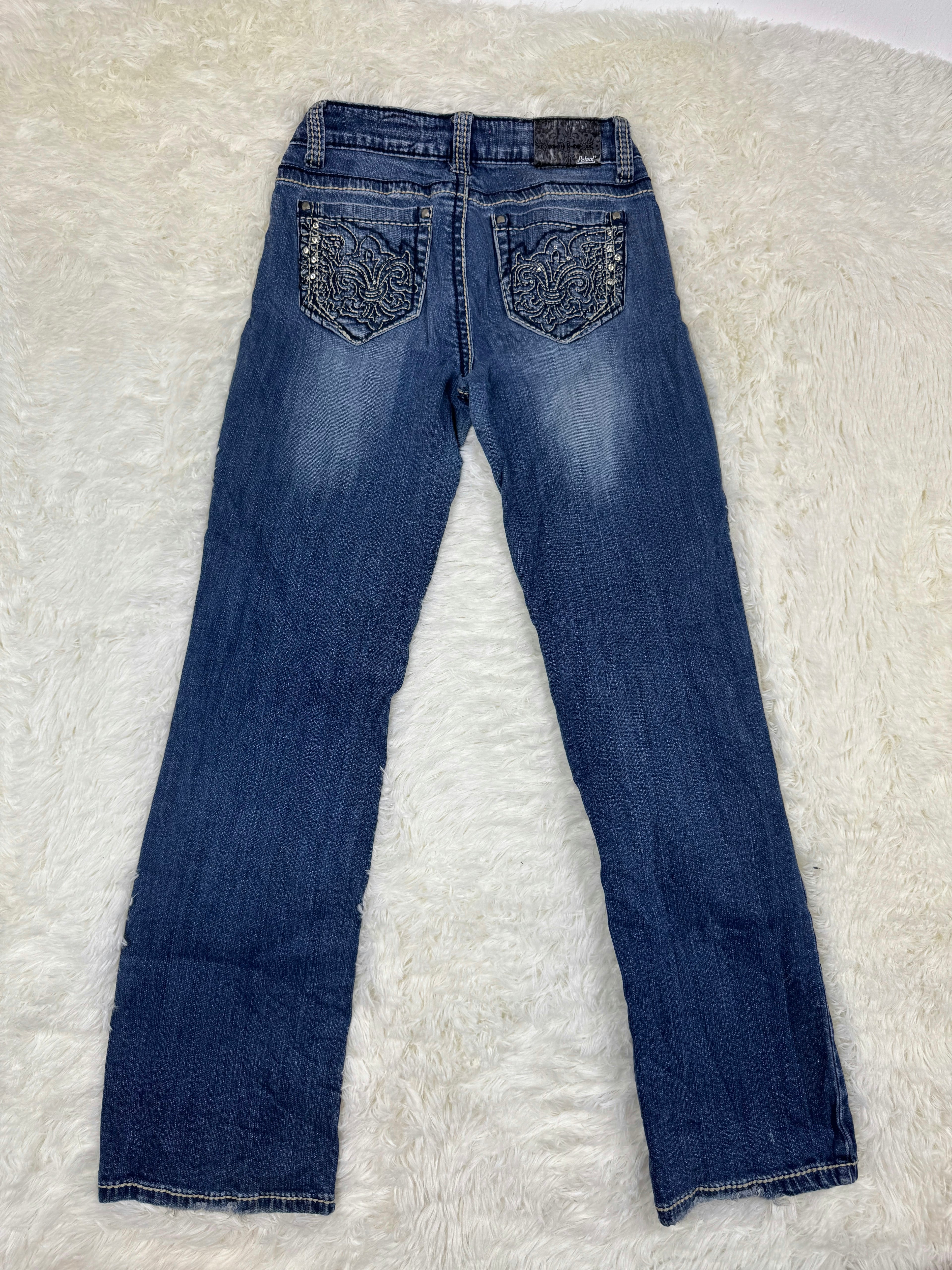 Petrol Vintage low waist flared jeans (Größe XS)