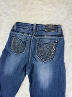Petrol Vintage low waist flared jeans (Größe XS)