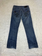 RnR Vintage low waist flared jeans (Größe XS)