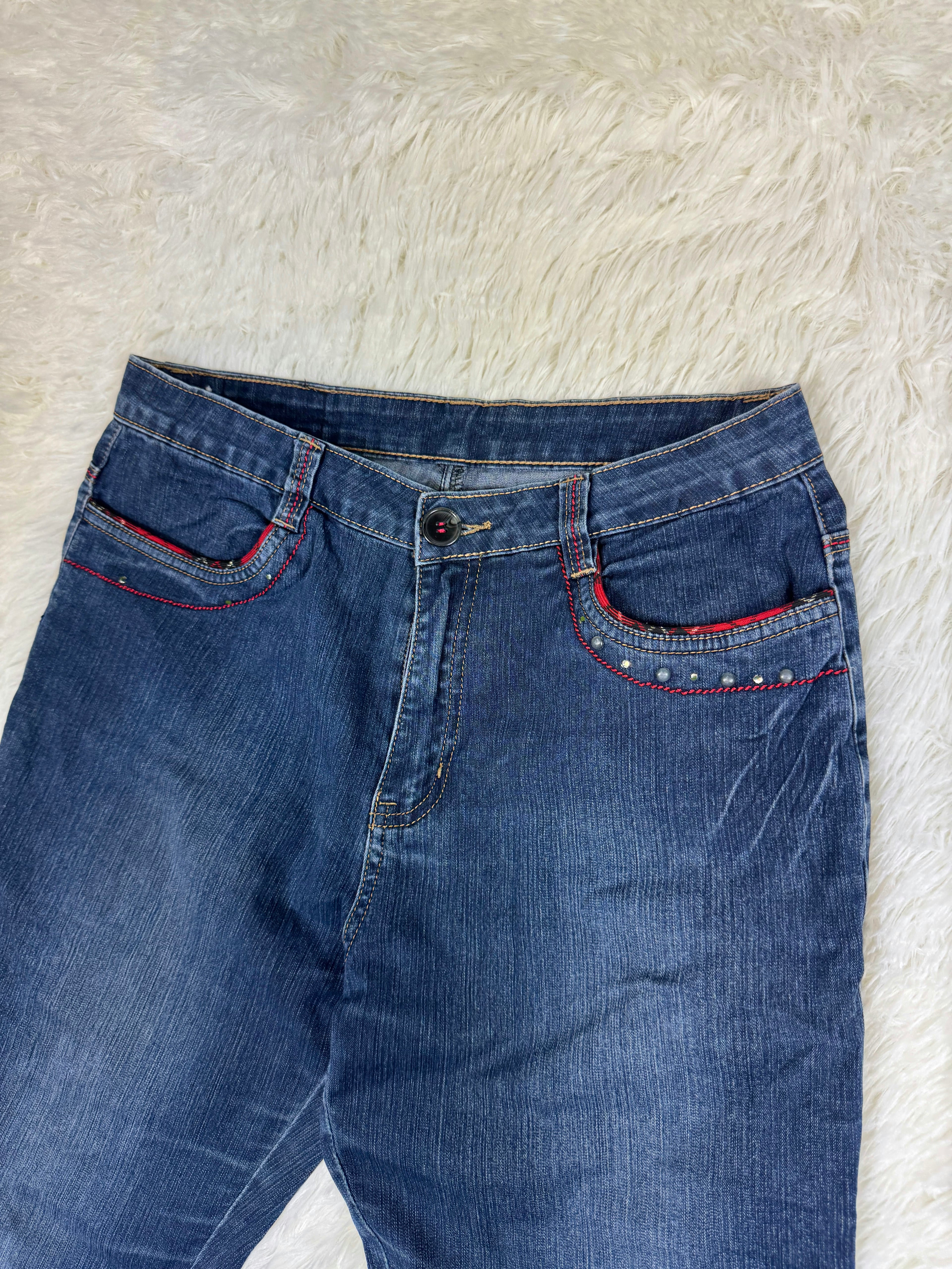 Lyfron Vintage low waist flared jeans (Größe S)