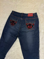 Lyfron Vintage low waist flared jeans (Größe S)