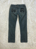 Amisu Denim Vintage low waist flared jeans (Größe S)