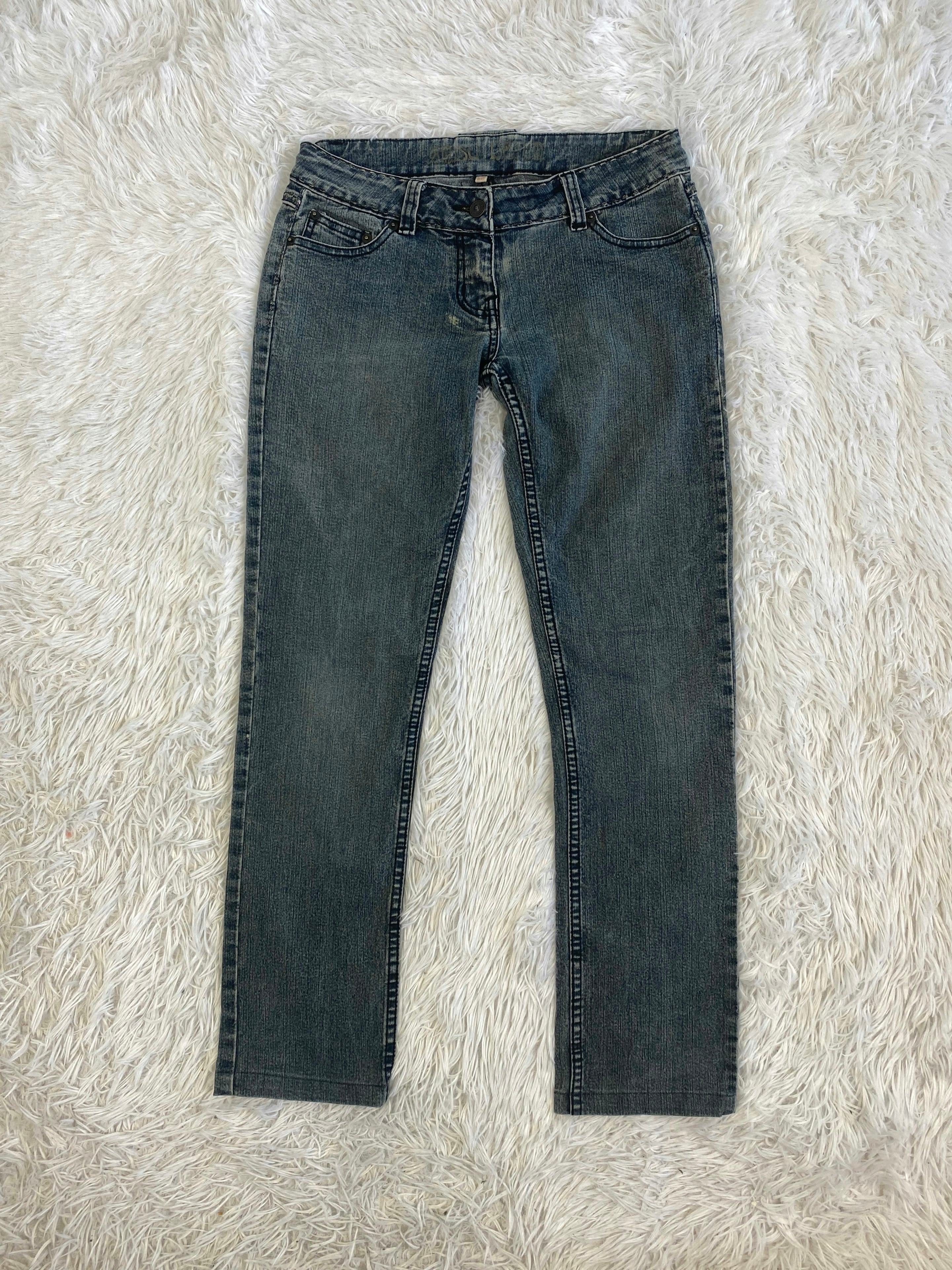 Amisu Denim Vintage low waist flared jeans (Größe S)