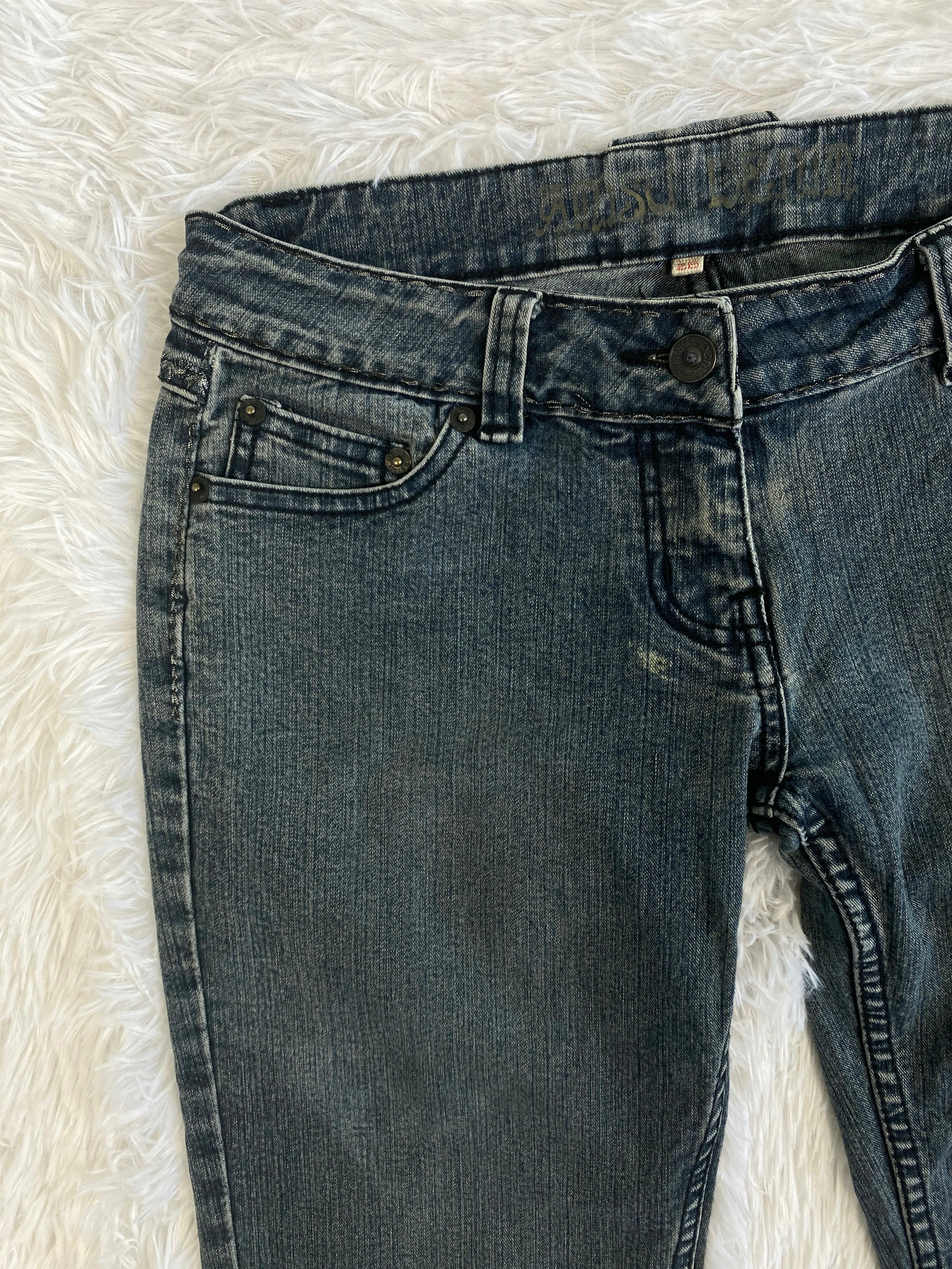 Amisu Denim Vintage low waist flared jeans (Größe S)