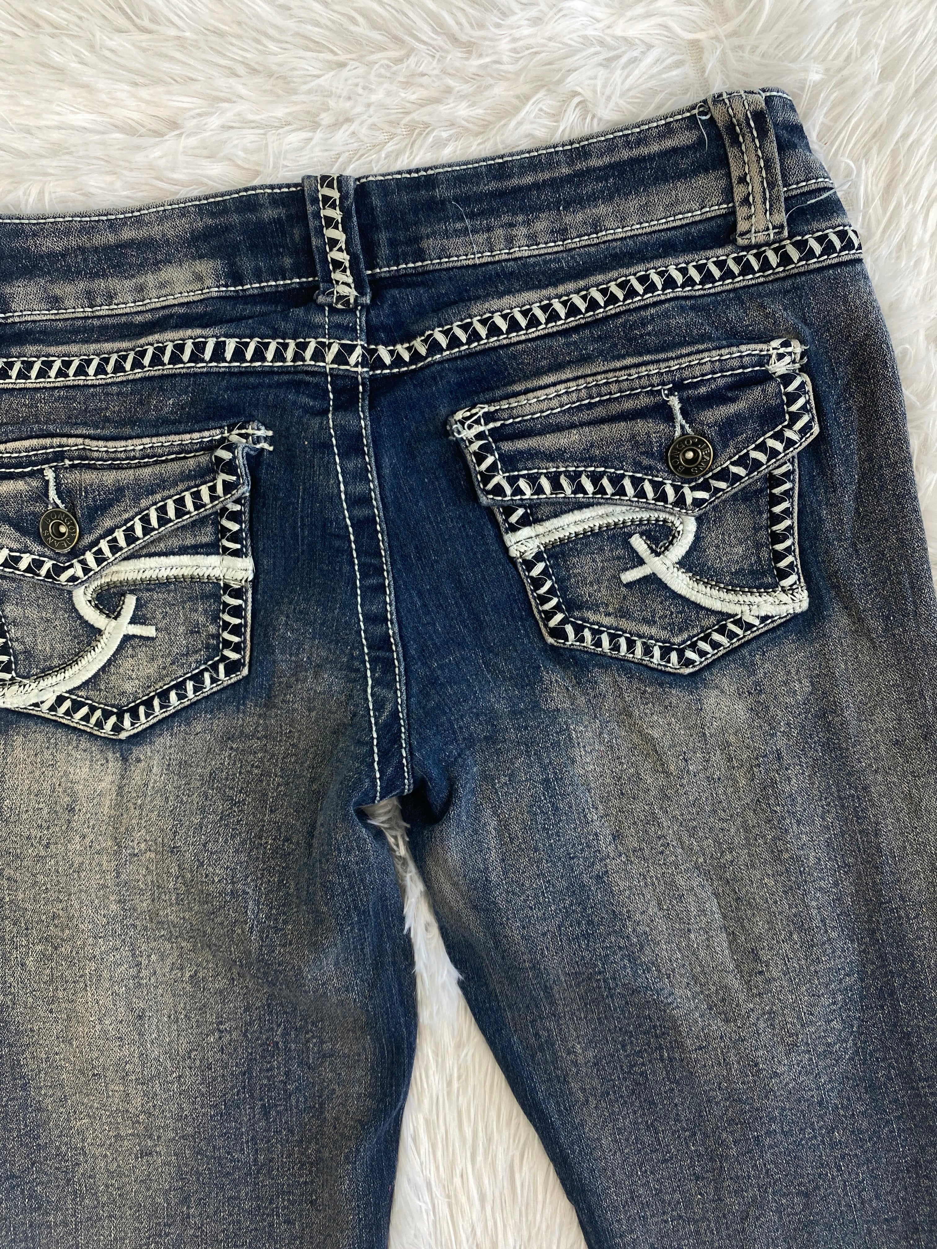 Bongo Vintage low waist flared jeans (Größe S)