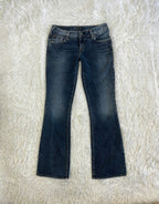 Silver Vintage low waist flared jeans (Größe S)