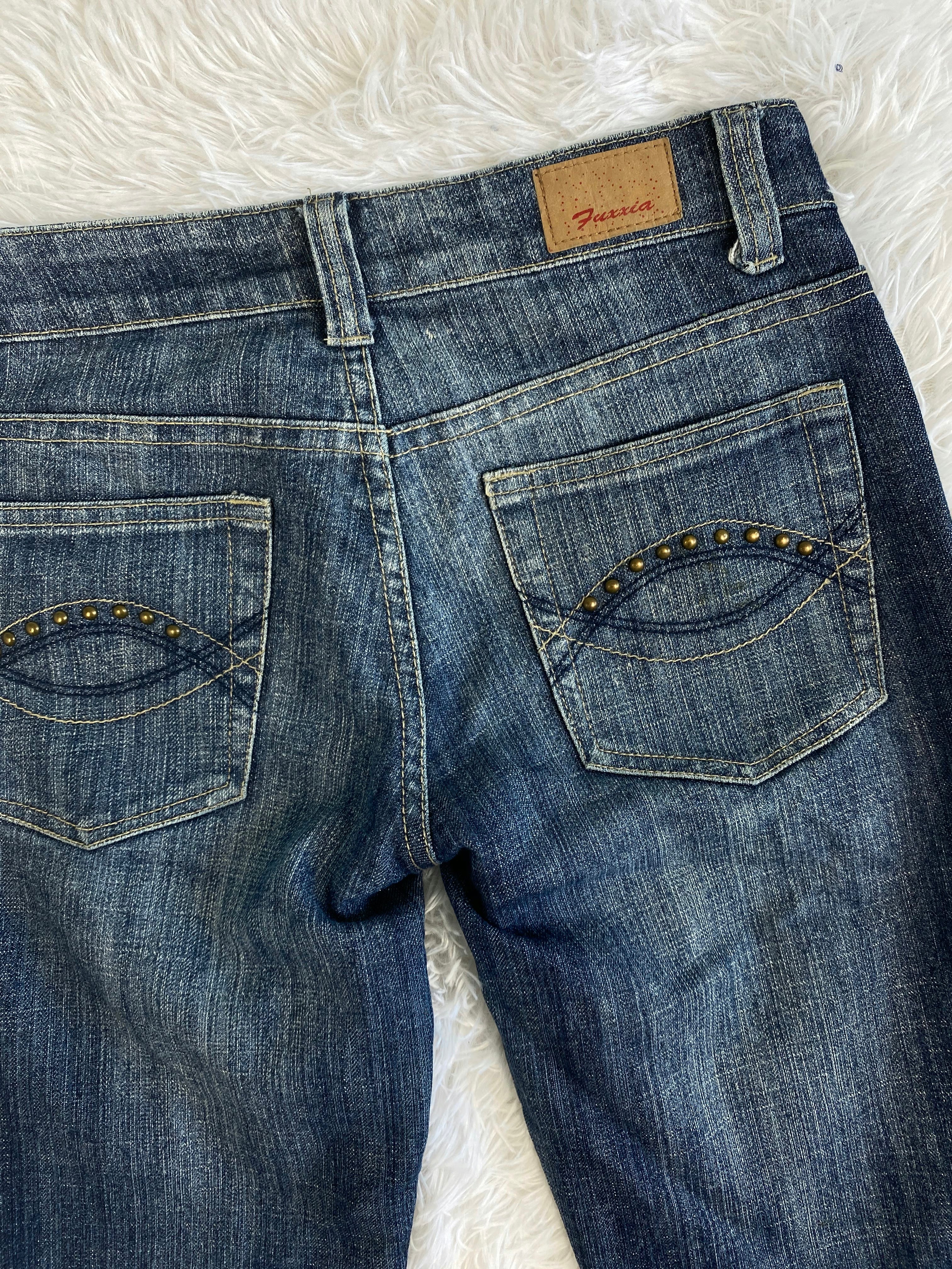 Fuxxia Jeans Vintage low waist flared jeans (Größe S)