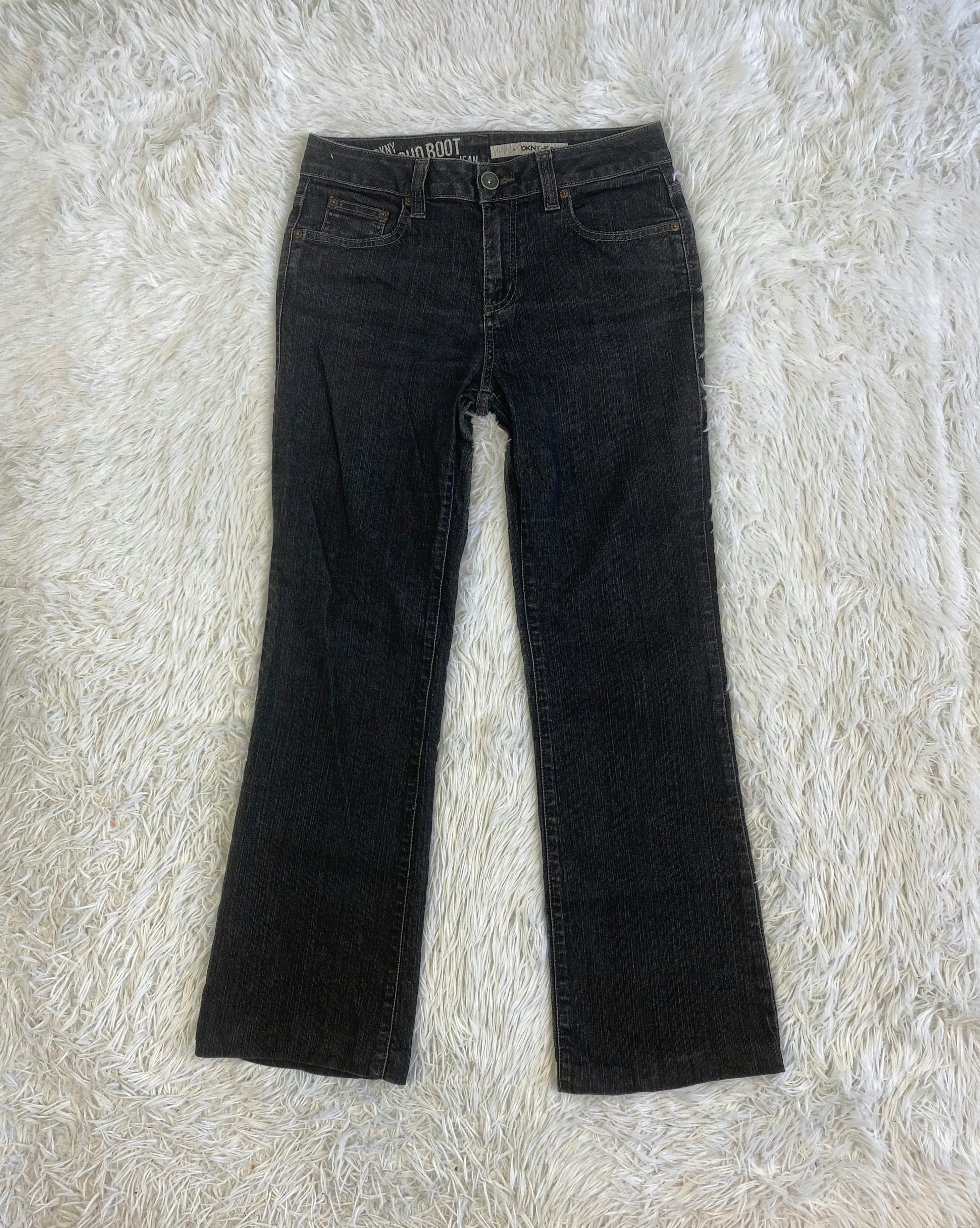 Okny Jeans Vintage low waist flared jeans (Größe S)