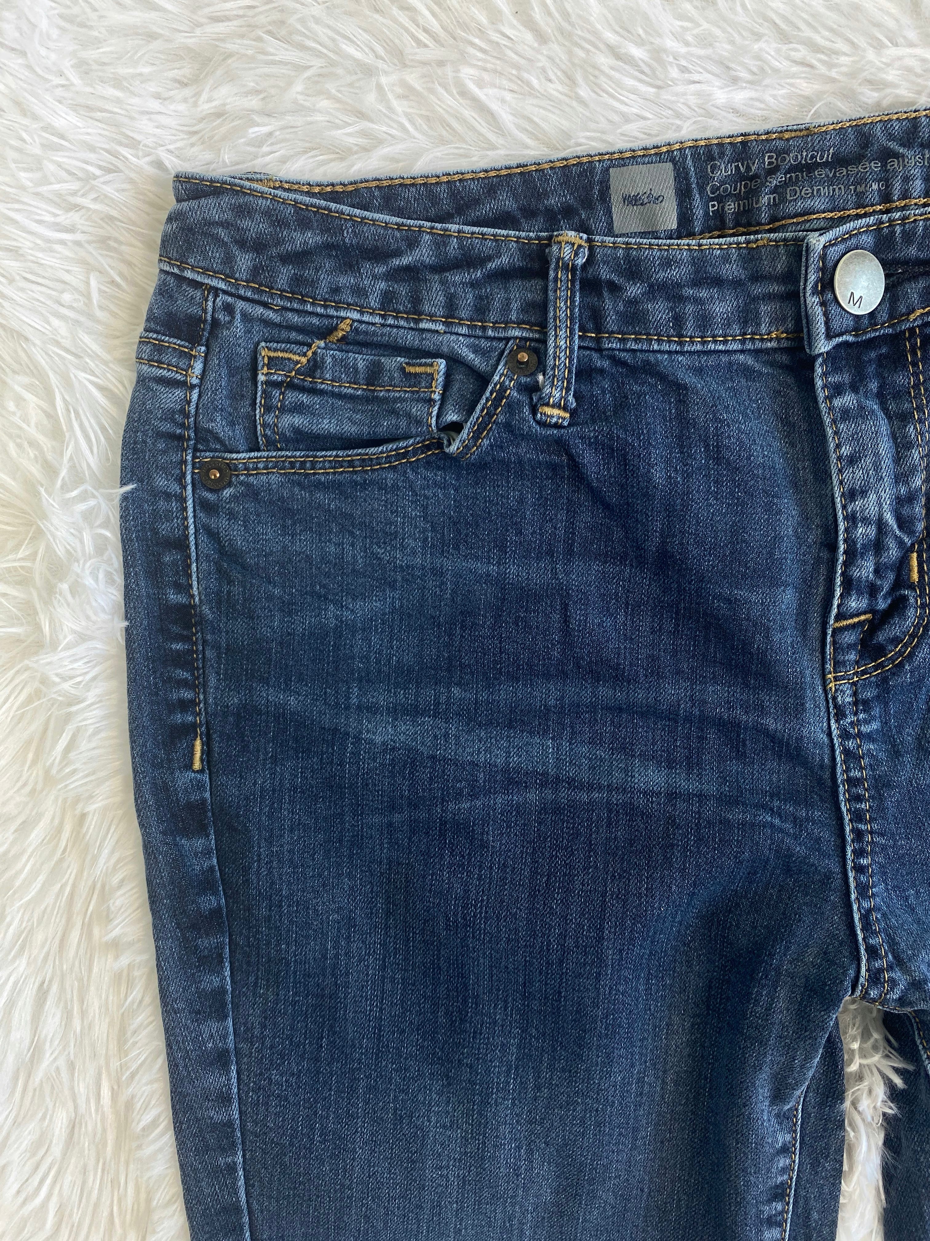 Vintage low waist flared jeans (Größe M)