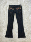 Vintage low waist flared jeans (Größe S)
