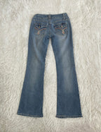 Angel Jeans Vintage low waist flared jeans (Größe XXS)
