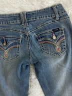 Angel Jeans Vintage low waist flared jeans (Größe XXS)