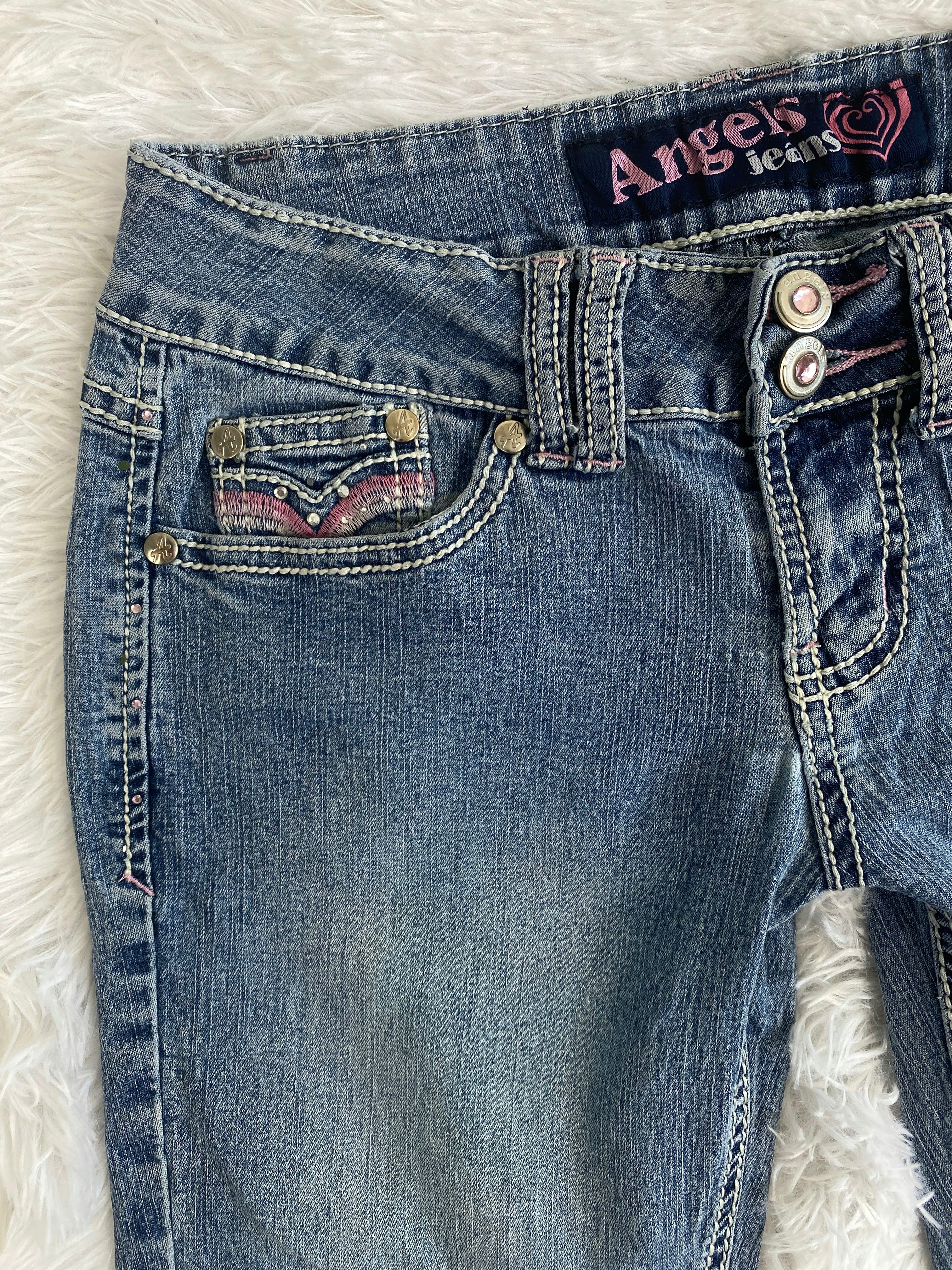 Angel Jeans Vintage low waist flared jeans (Größe XXS)