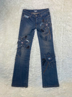 To Be Chic Vintage low waist flared jeans (Größe S)