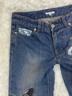 To Be Chic Vintage low waist flared jeans (Größe S)