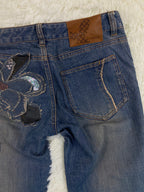 To Be Chic Vintage low waist flared jeans (Größe S)