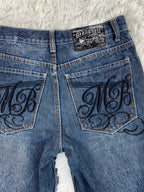 Makaveli Vintage low waist flared jeans (Größe XXS)