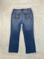 d.jeans Vintage low waist flared jeans (Größe M)