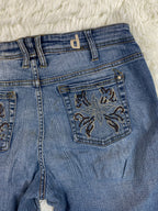 d.jeans Vintage low waist flared jeans (Größe M)