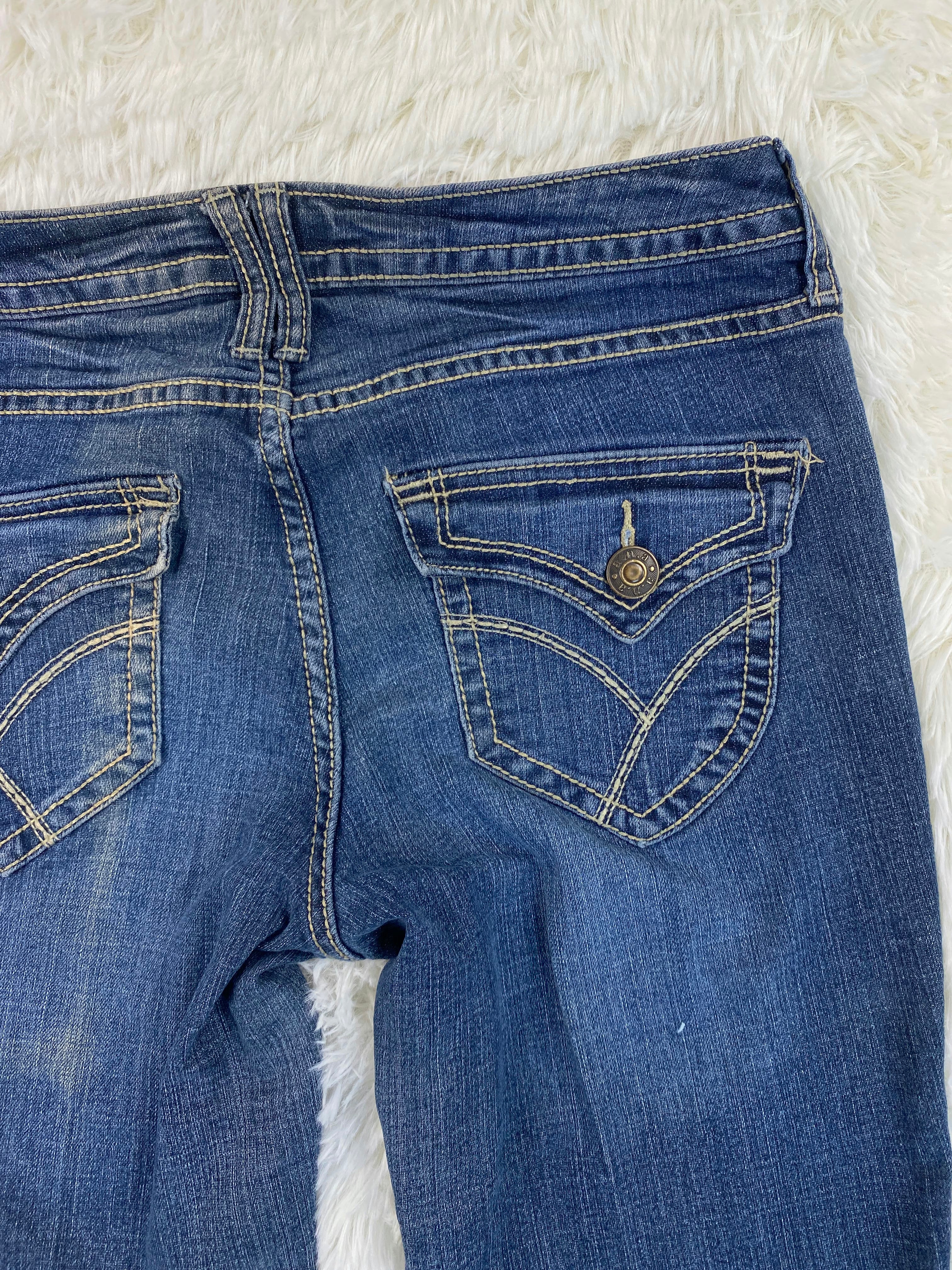 a.n.a Vintage low waist flared jeans (Größe S)