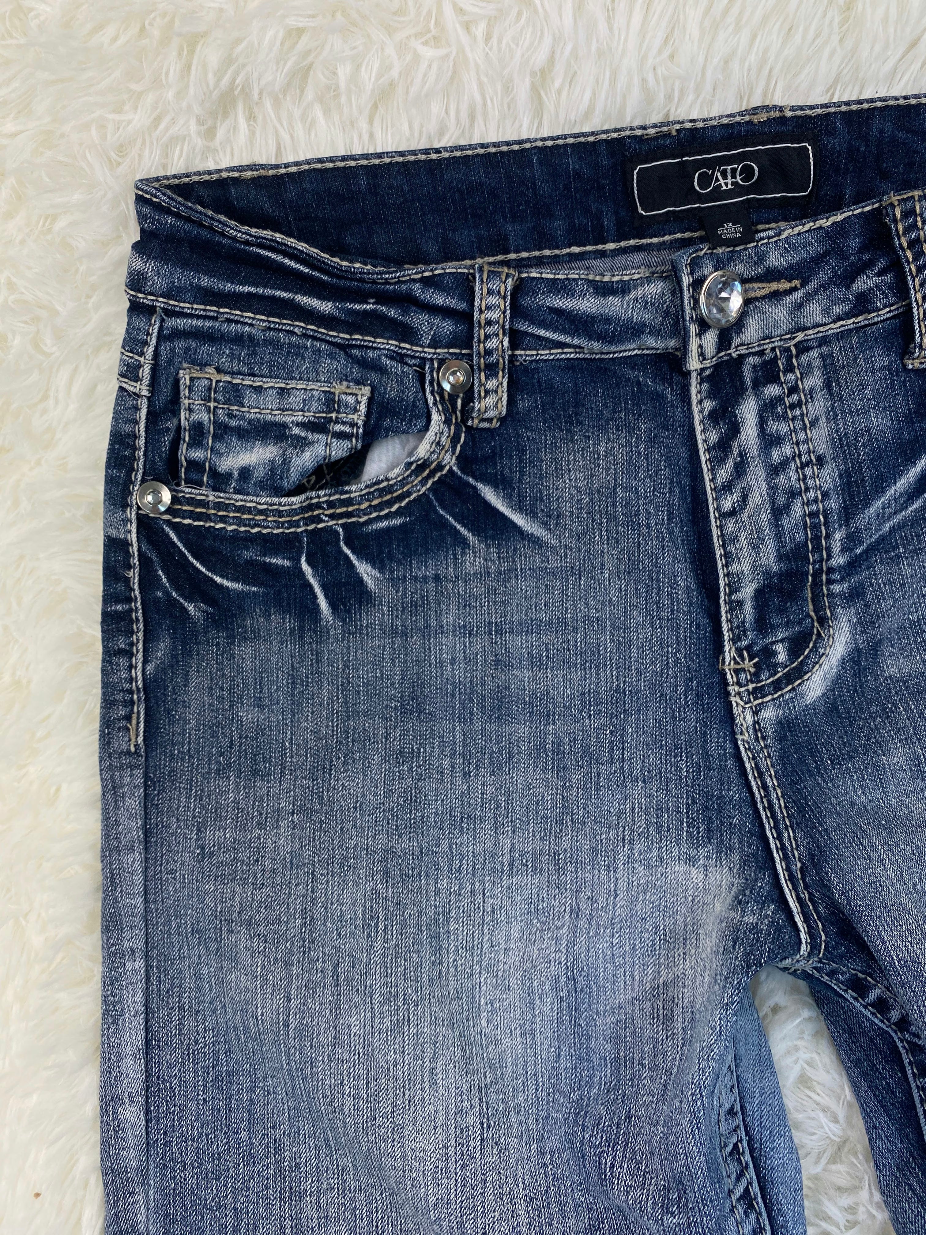 Catp Vintage low waist flared jeans (Größe M)
