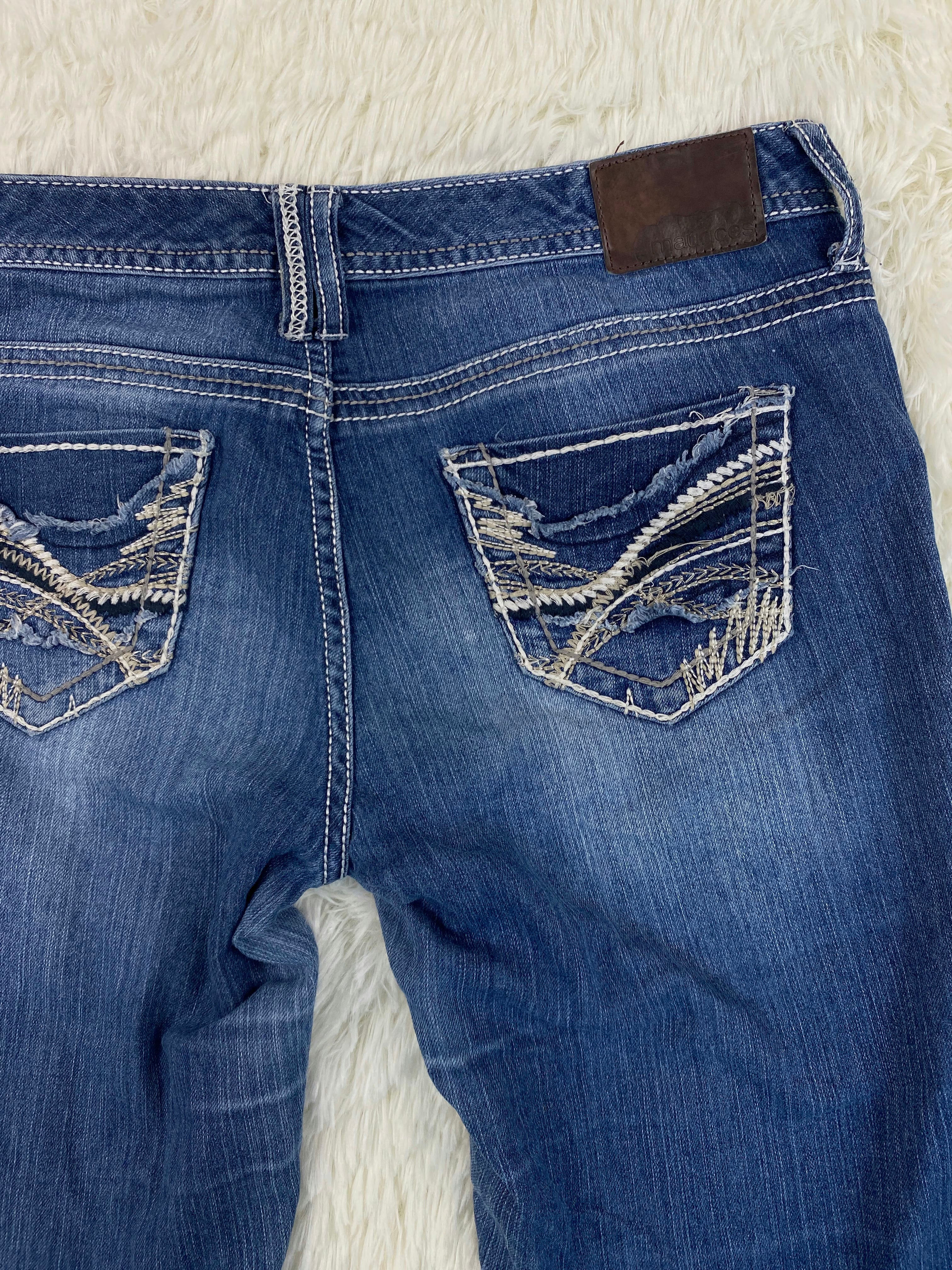 Maurices Vintage low waist flared jeans (Größe M)