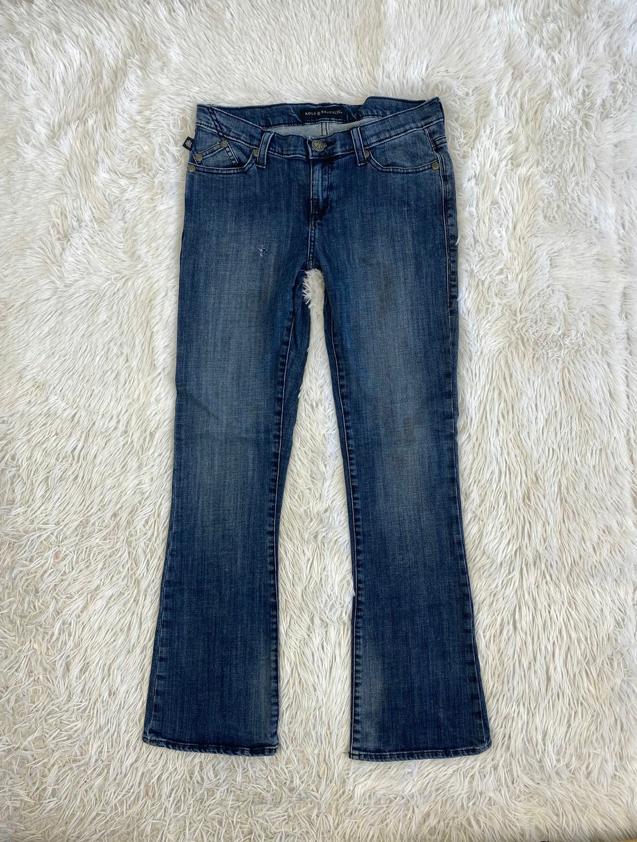 Rock & Republic Vintage low waist flared jeans (Größe M)