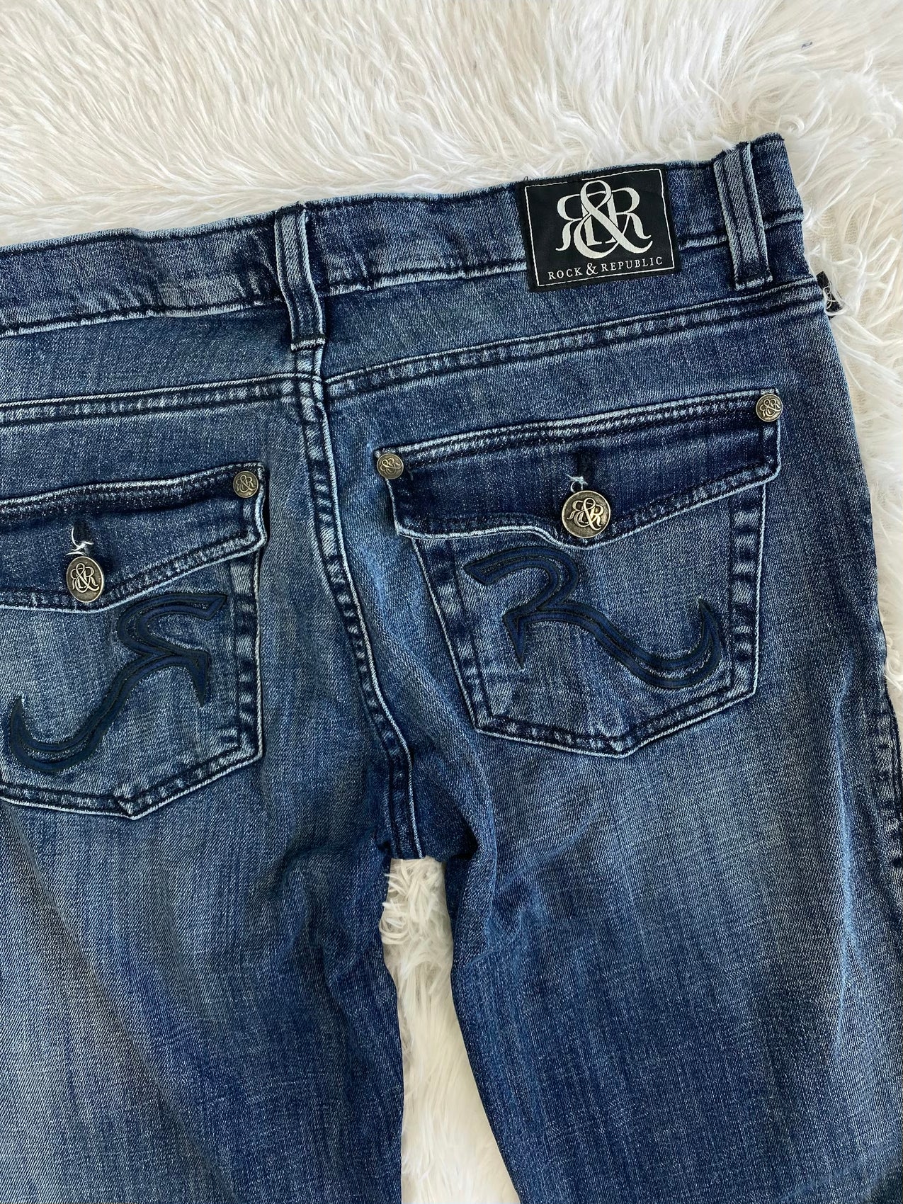 Rock & Republic Vintage low waist flared jeans (Größe M)
