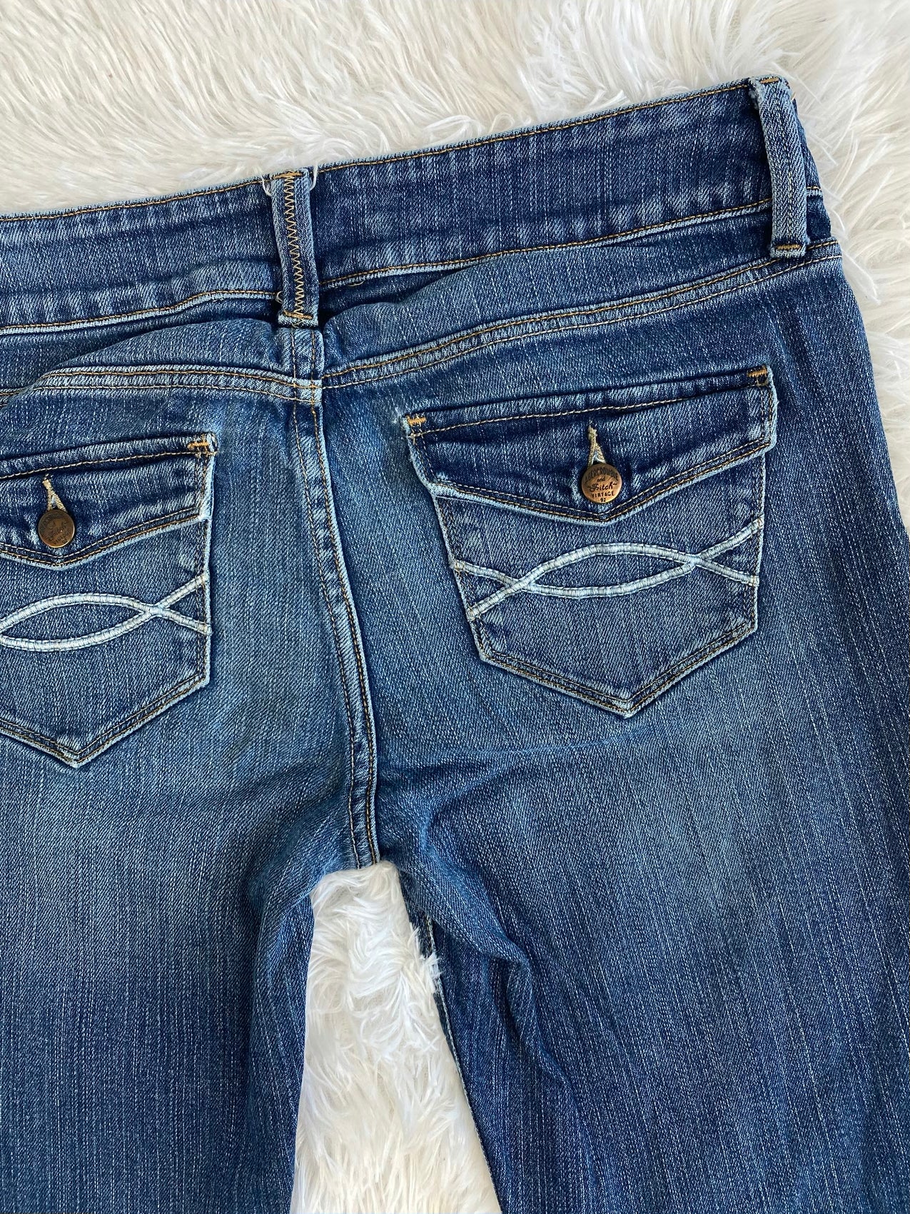 Abercrombie & Fitch Vintage low waist flared jeans (Größe S)
