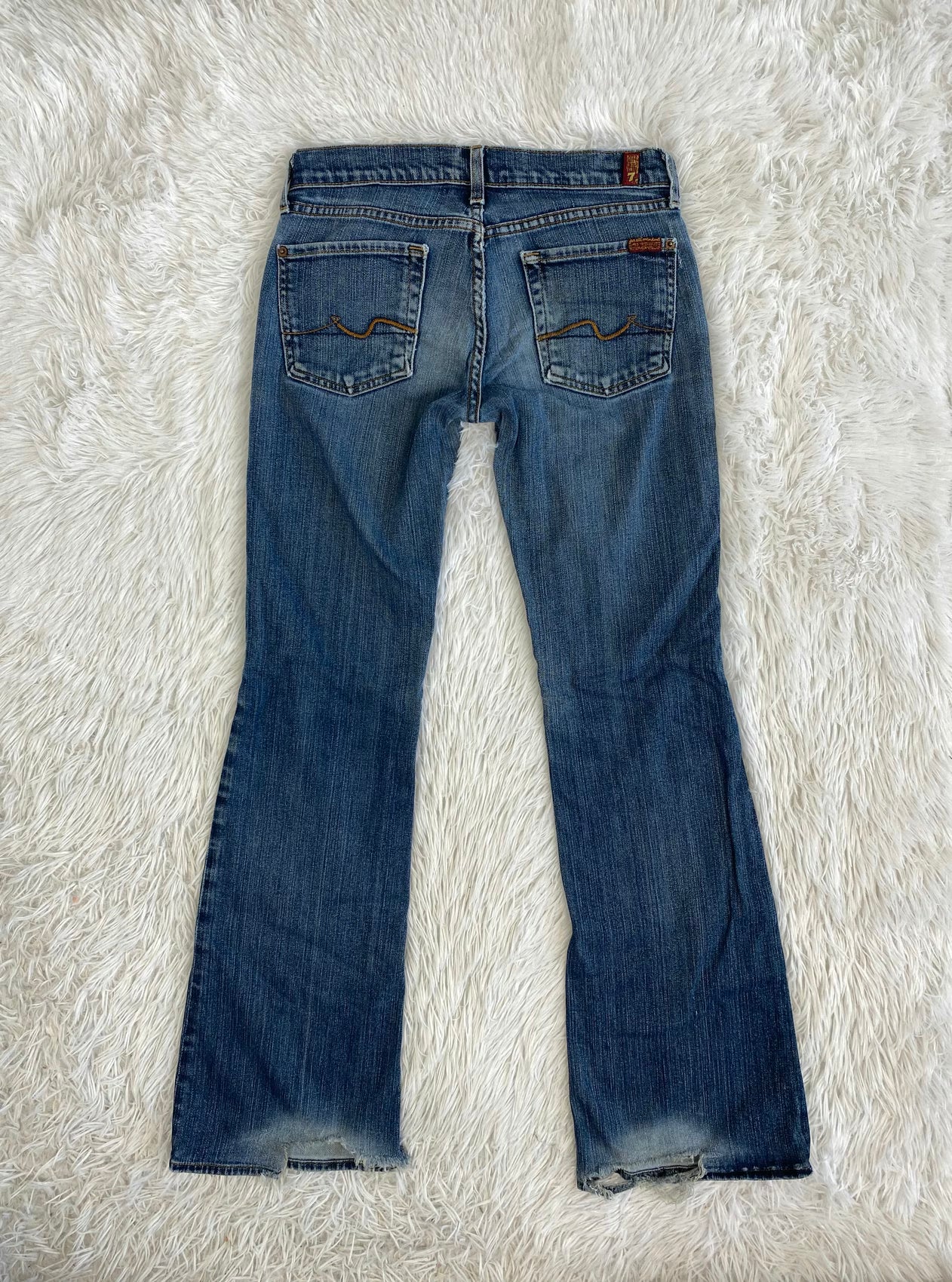 Seven7 Vintage low waist flared jeans (Größe S)