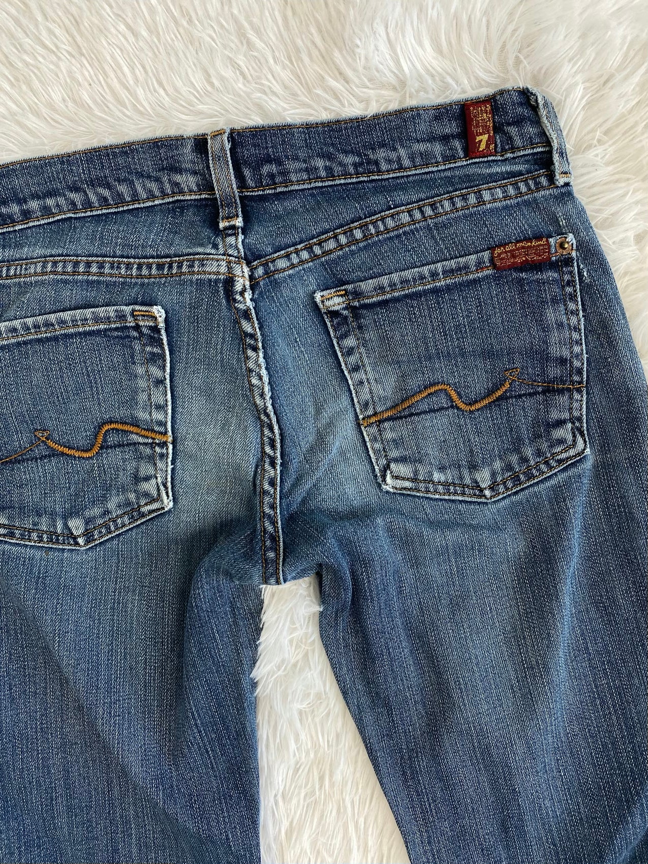 Seven7 Vintage low waist flared jeans (Größe S)