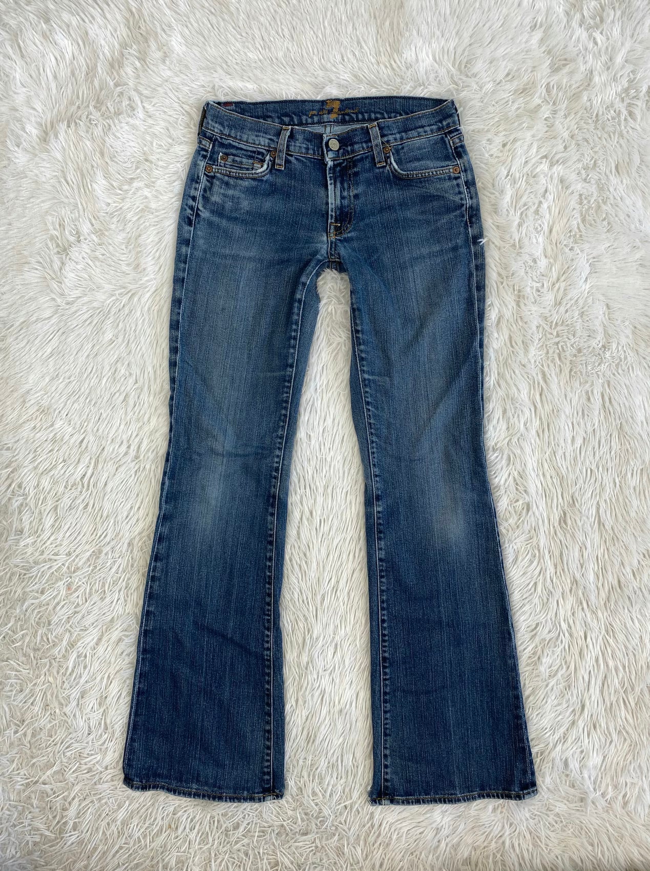 Seven7 Vintage low waist flared jeans (Größe S)