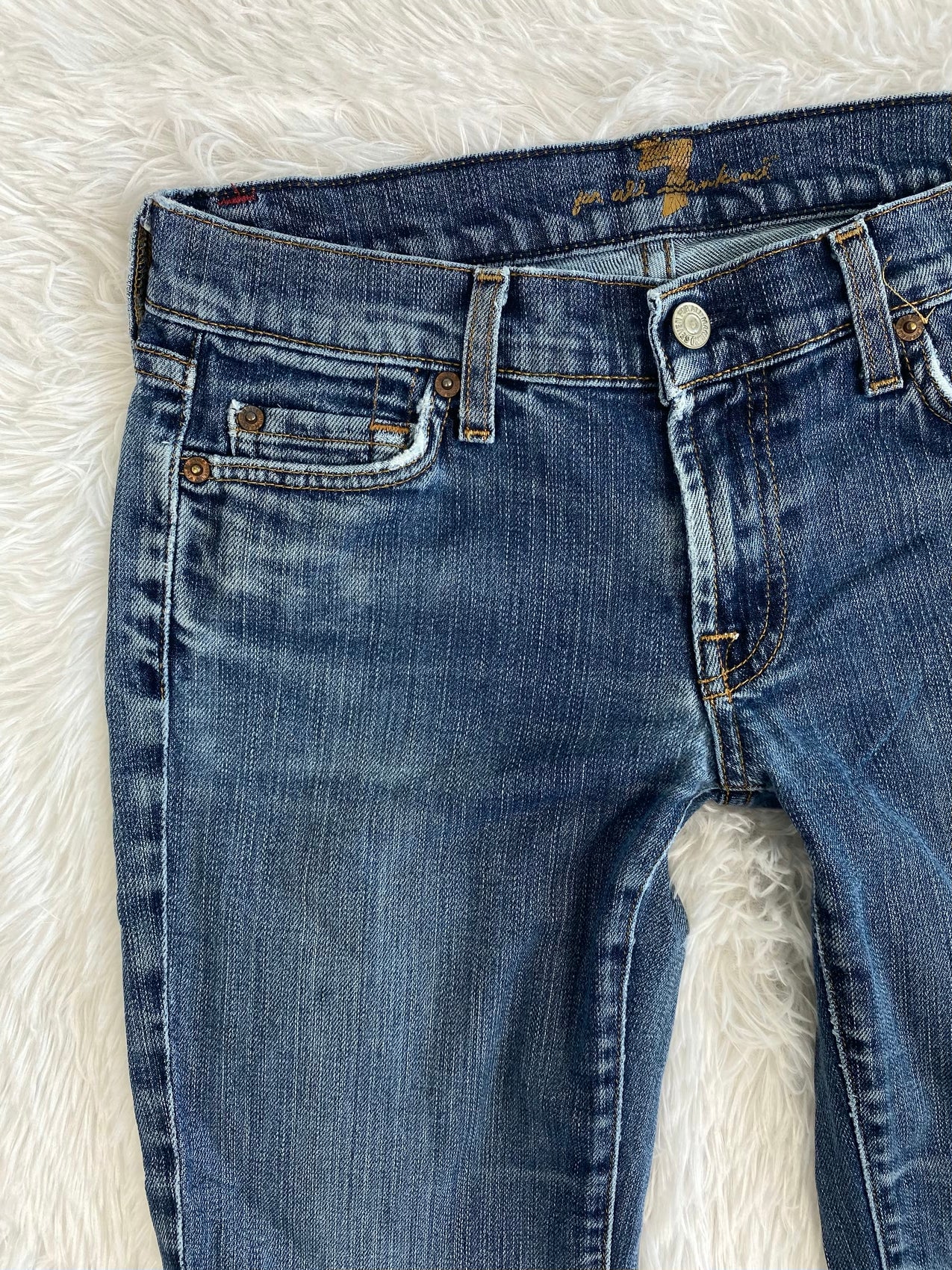 Seven7 Vintage low waist flared jeans (Größe S)