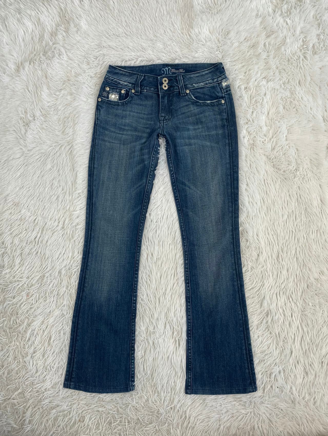 Miss Me Vintage low waist flared jeans (Größe XS)