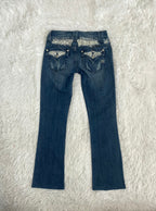 Miss Me Vintage low waist flared jeans (Größe XS)