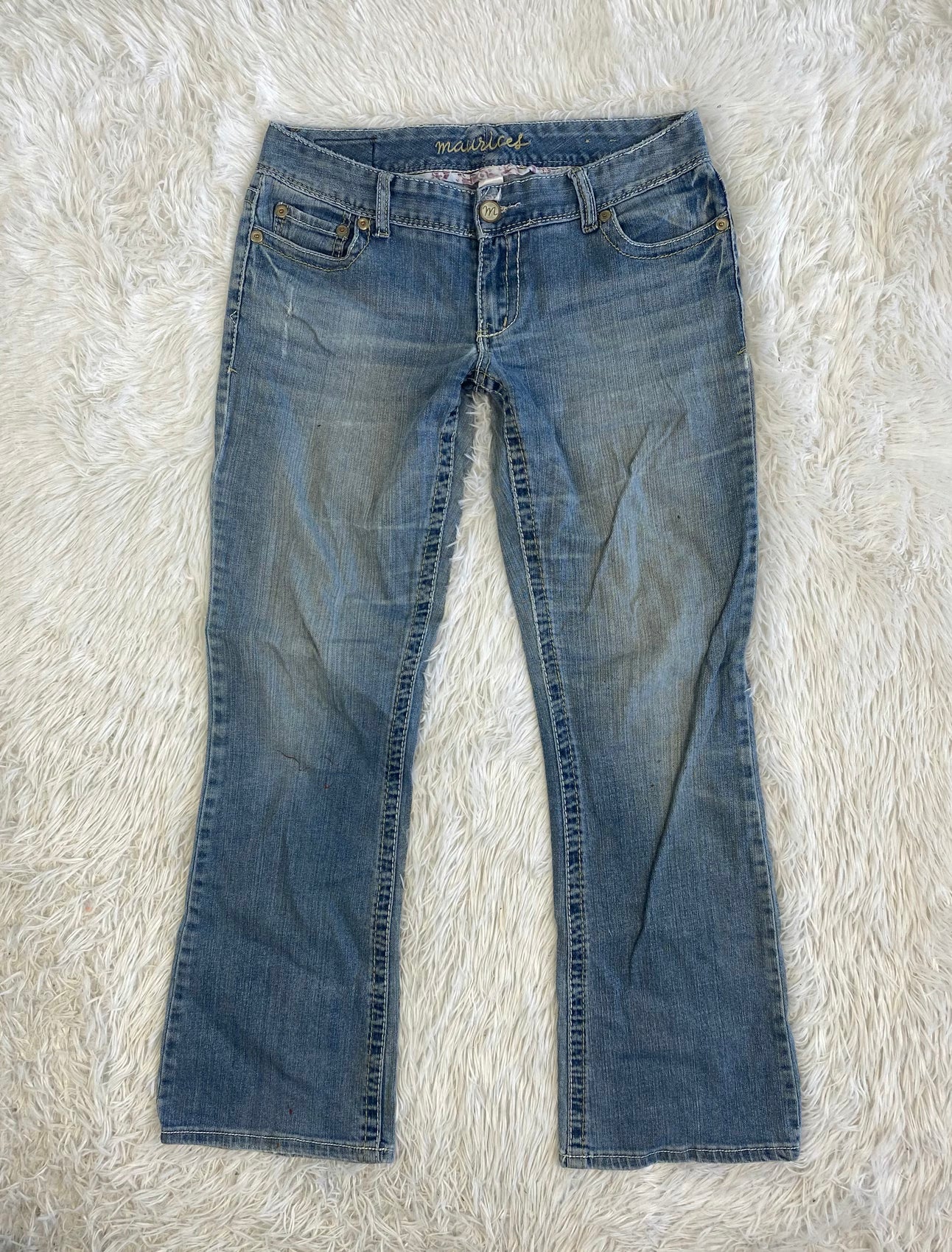 Maurices Vintage low waist flared jeans (Größe L)