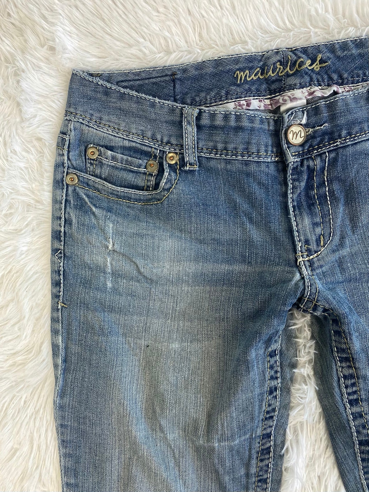 Maurices Vintage low waist flared jeans (Größe L)
