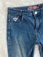 Cowgirl Vintage low waist flared jeans (Größe XXS)