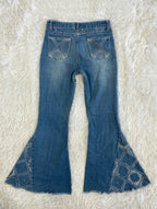 Cowgirl Vintage low waist flared jeans (Größe XXS)