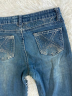 Cowgirl Vintage low waist flared jeans (Größe XXS)
