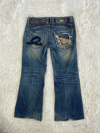 Riobera Vintage low waist flared jeans (Größe M)
