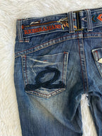 Riobera Vintage low waist flared jeans (Größe M)