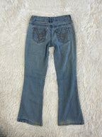 Riobera Vintage low waist flared jeans (Größe XXS)