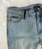 Vintage low waist flared jeans (Größe L)